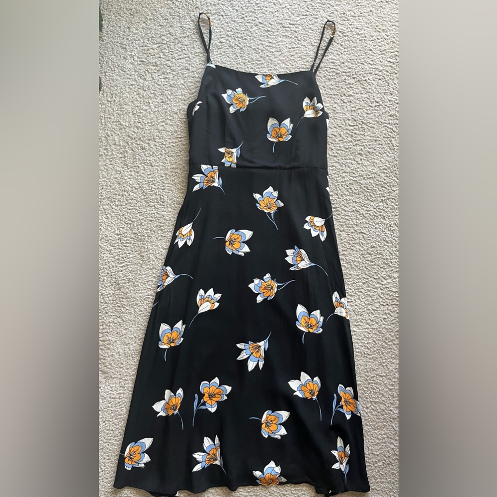 Black Floral Dress
